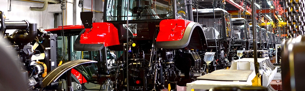 industrial lubricant distributor tractor manufacturing production line